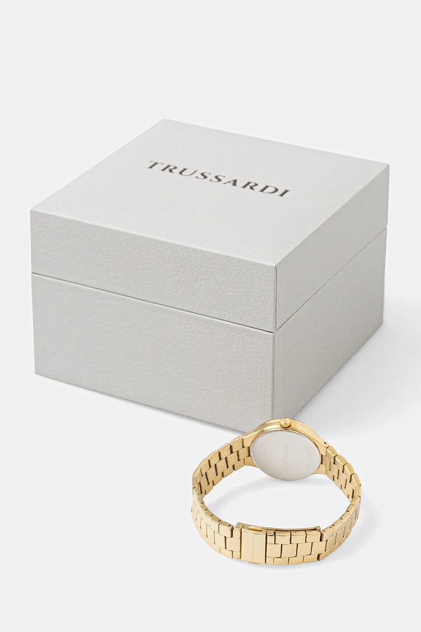 Годинник Trussardi T-ESSENZA колір золотий фото 2