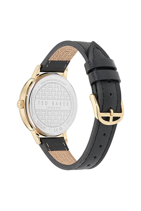 Годинник і браслет Ted Baker колір чорний фото 2