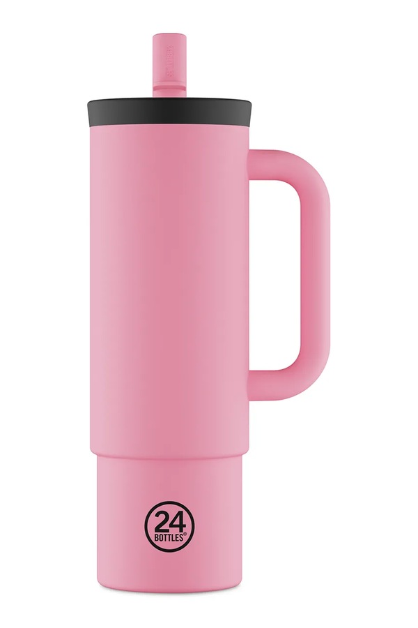 Straw 800ml Flamingo 24bottles колір рожевий