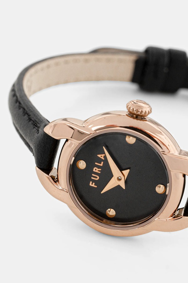 Годинник Furla колір чорний