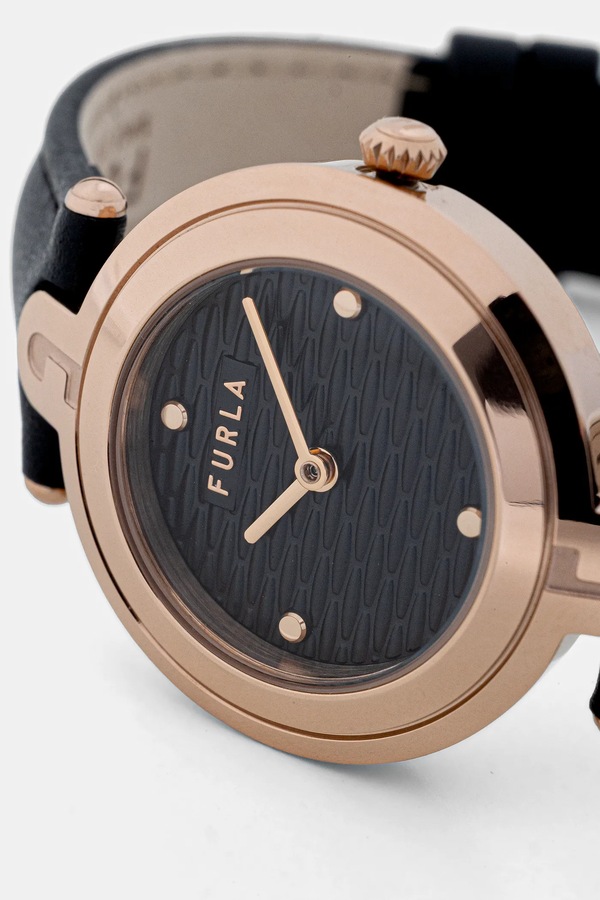 Годинник Furla колір чорний