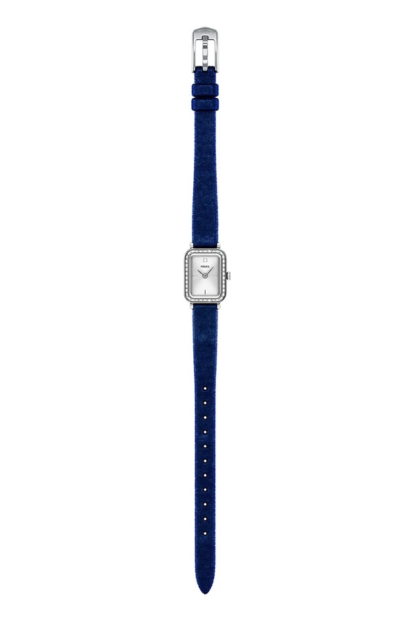 Годинник Fossil колір срібний фото 4