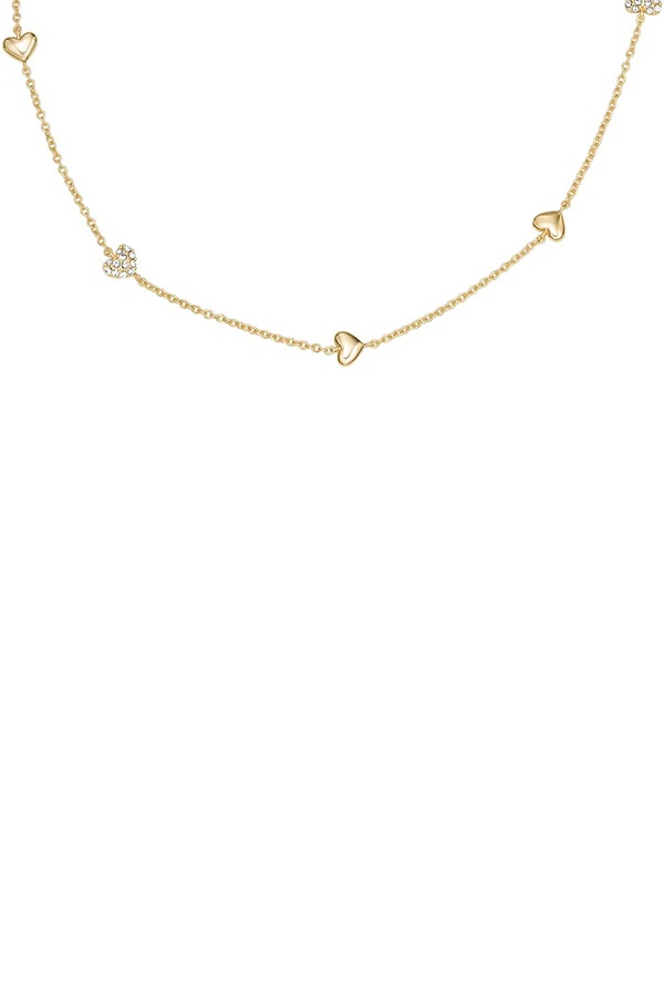 Ожерелье женское кристальное Fossil Sutton