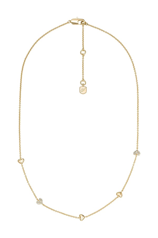 Ожерелье женское кристальное Fossil Sutton