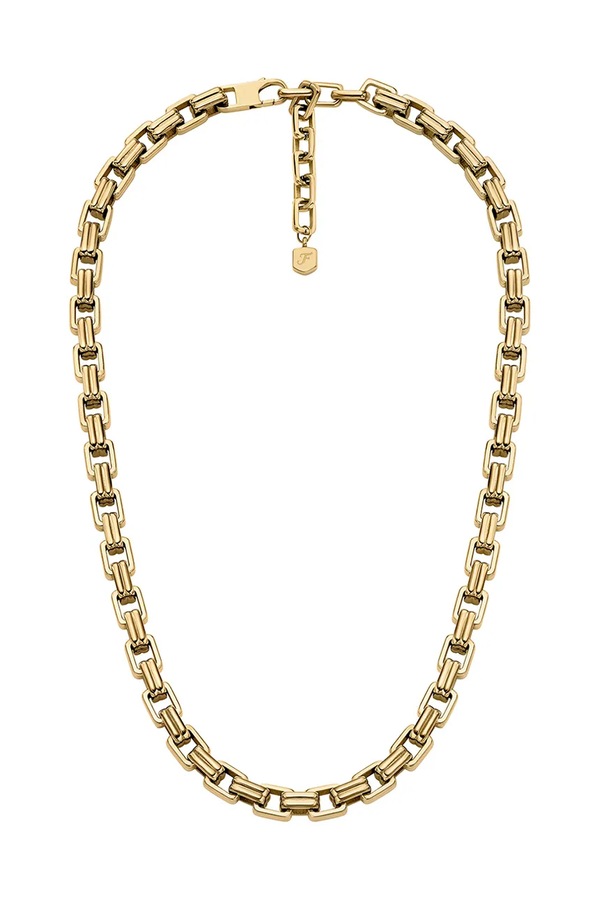 Ожерелье женское из хирургической стали Fossil Raquel цвет золотой