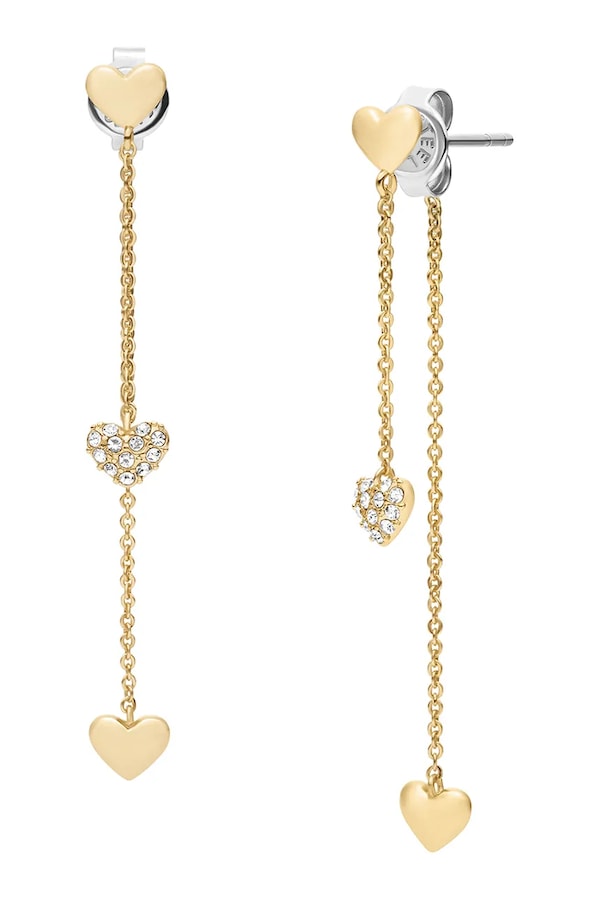 Серьги женские кристальные Fossil Sutton