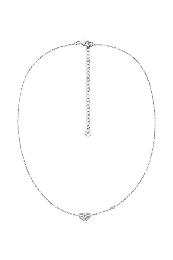 Намисто жіноче з срібла цирконієм Emporio Armani Sentimental