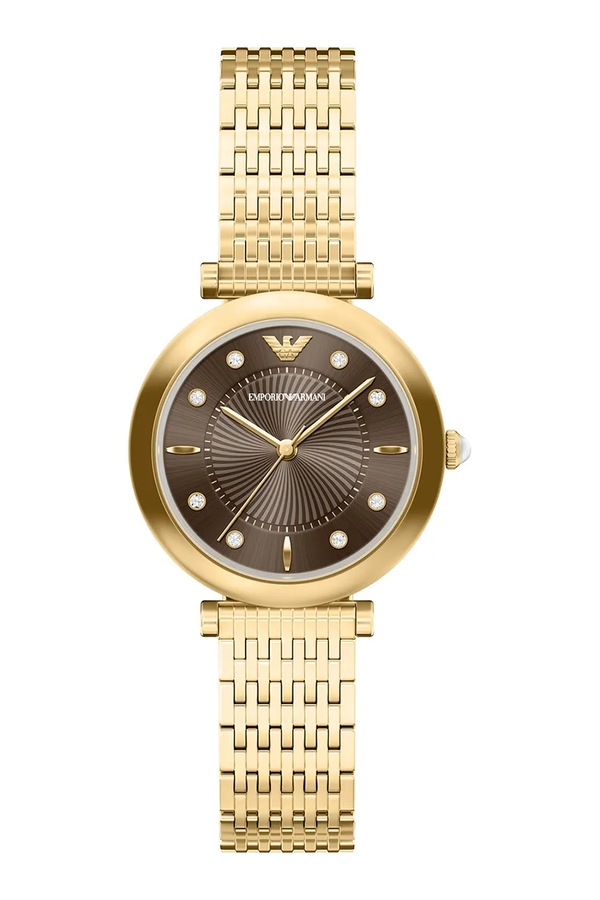 Годинник жіночий Emporio Armani New T-Bar колір золотий