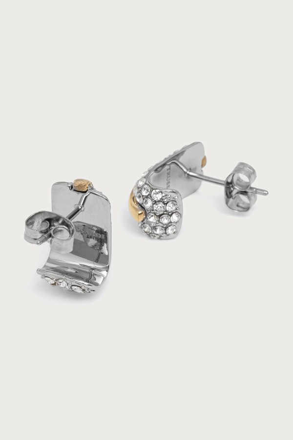 Сережки жіночі Trussardi колір срібний