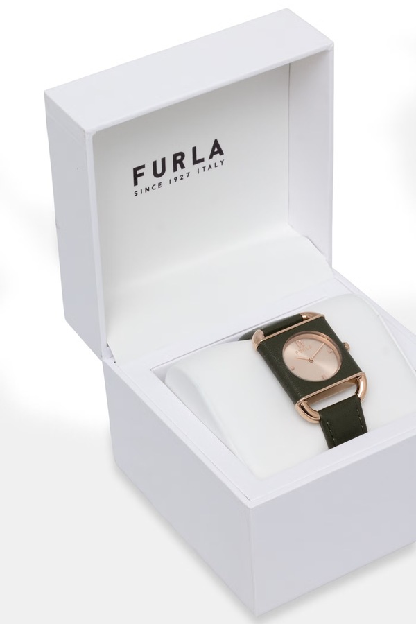 Годинник жіночий Furla колір чорний