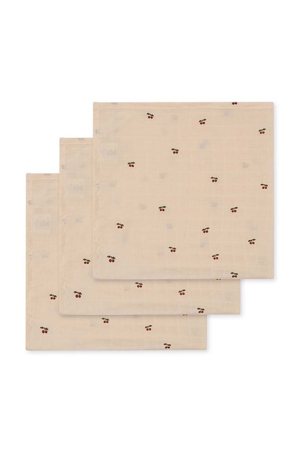 Дитяча пелюшка Konges Sløjd 3-pack 3 PACK MUSLIN CLOTH GOTS