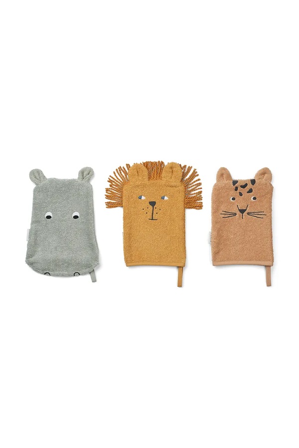 Дитяча мочалка Sylvester Washcloth (3 шт.) Liewood