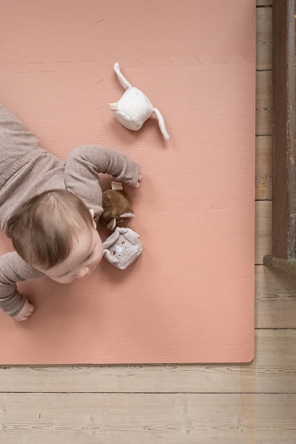 Ігровий килимок дитячий That's mine Alva Foam play mats square колір помаранчевий фото 2
