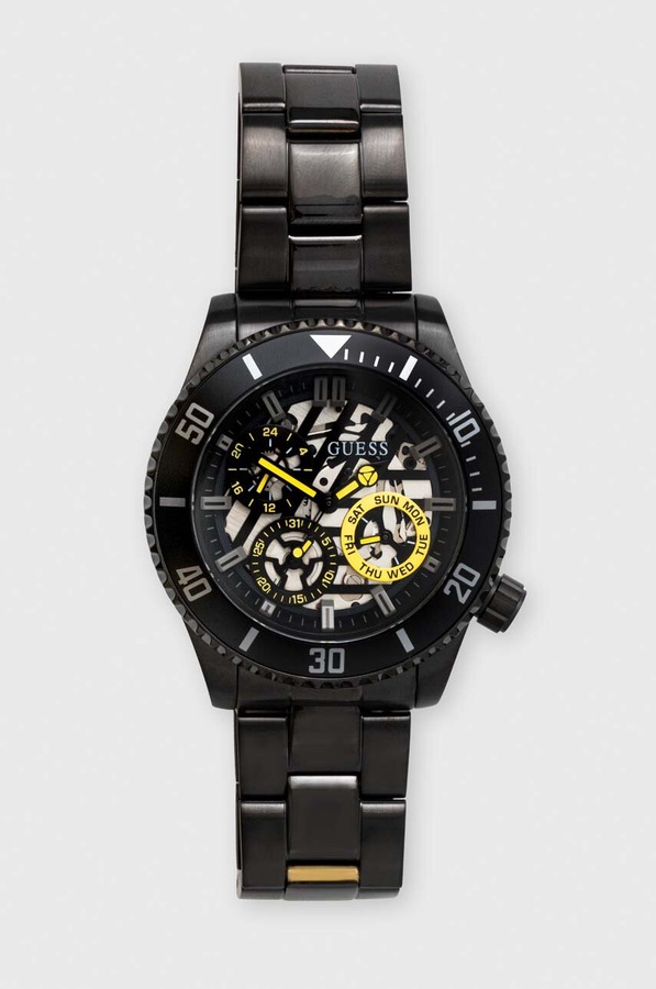 Годинник Guess колір чорний