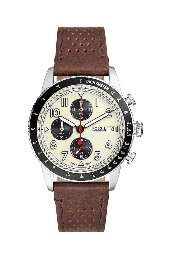 Часы Fossil цвет коричневый