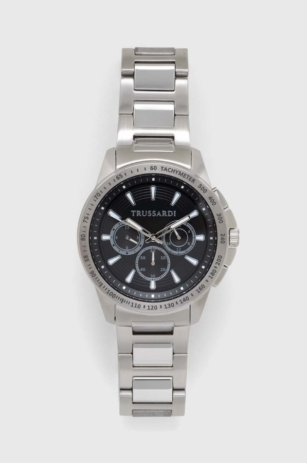 Годинник Trussardi колір срібний