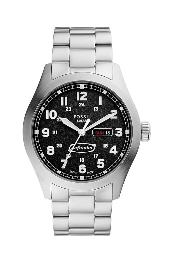 Годинник Fossil колір срібний