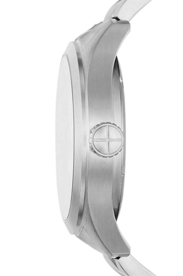 Годинник Fossil колір срібний фото 2