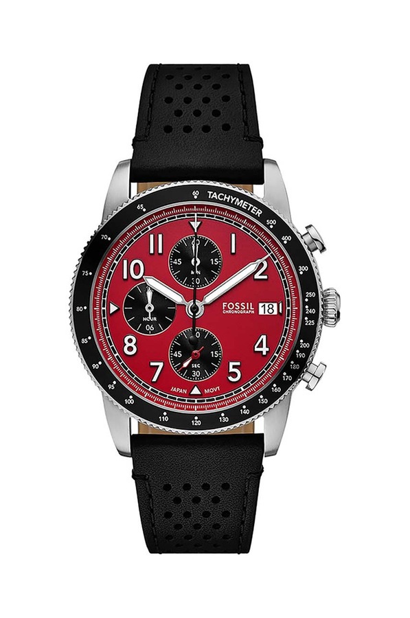 Годинник Fossil колір срібний