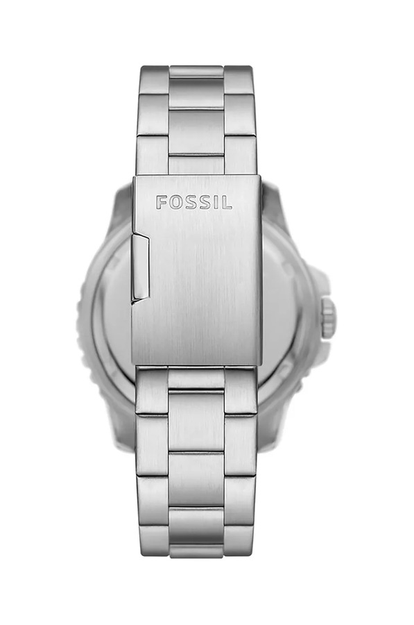 Годинник Fossil колір срібний фото 3