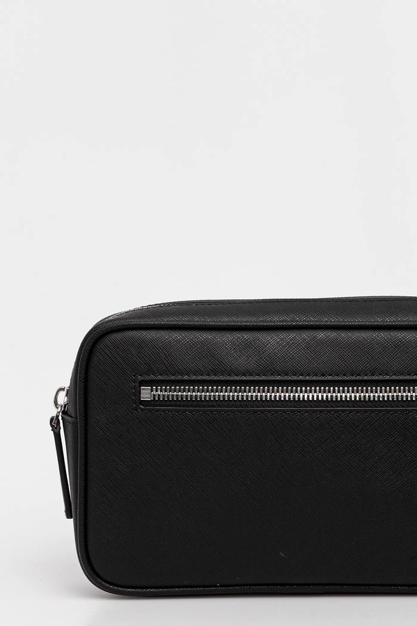 Косметичка Emporio Armani колір чорний фото 3