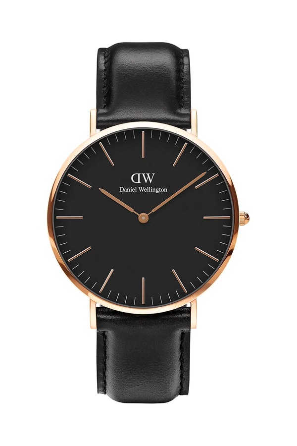 Часы Daniel Wellington цвет черный фото 2