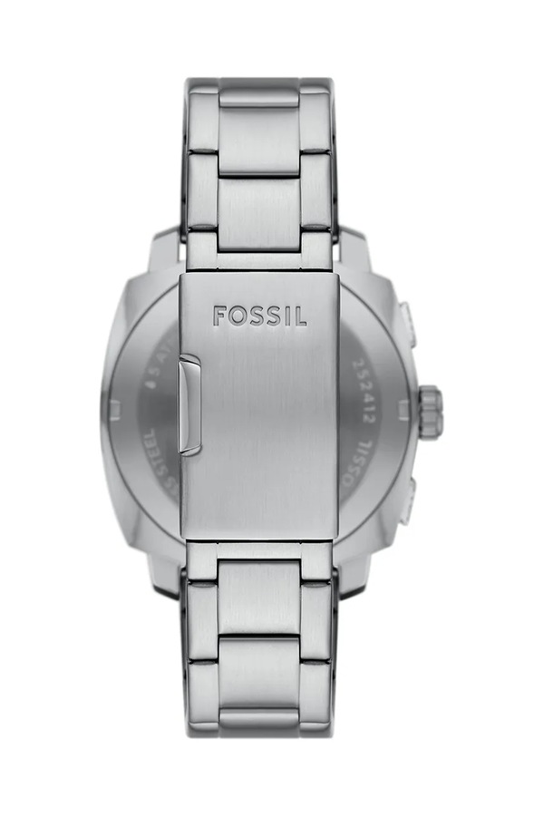 Годинник Fossil MACHINE колір срібний