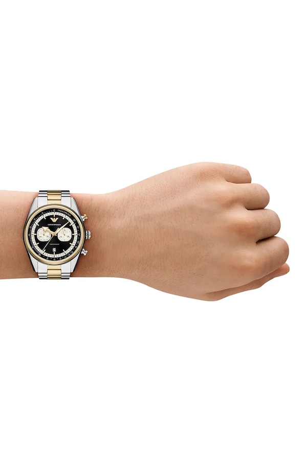 Годинник Emporio Armani колір срібний фото 4