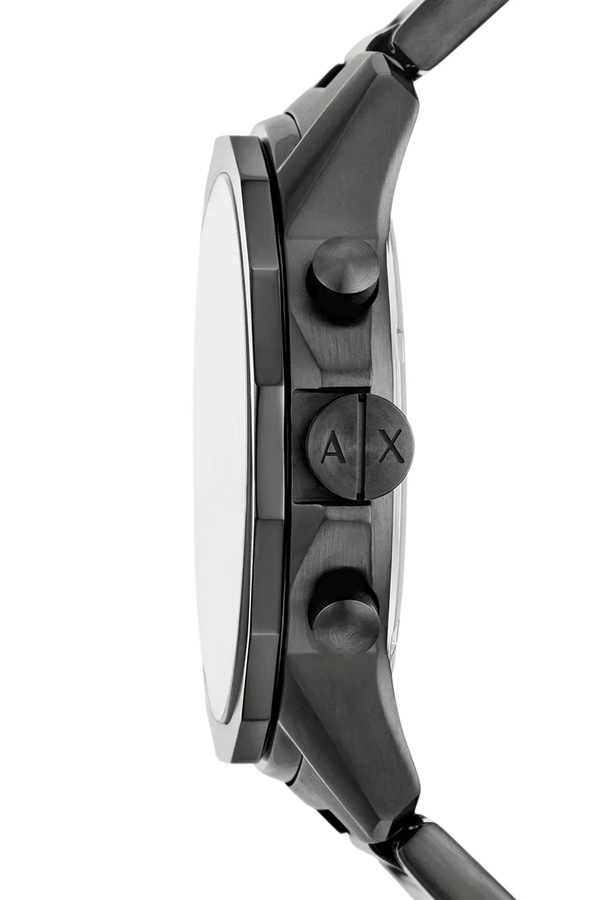Годинник і браслет Armani Exchange колір чорний фото 2