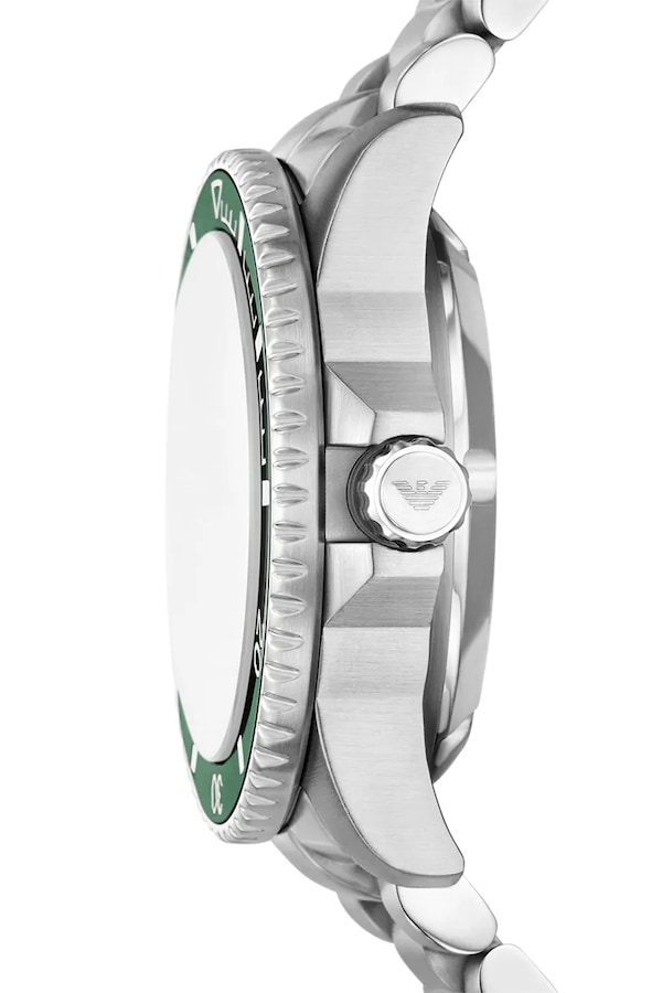 Годинник Emporio Armani колір срібний фото 2