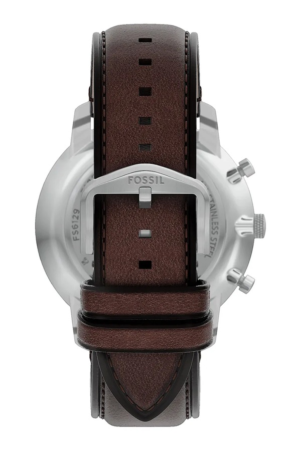 Годинник Fossil колір срібний
