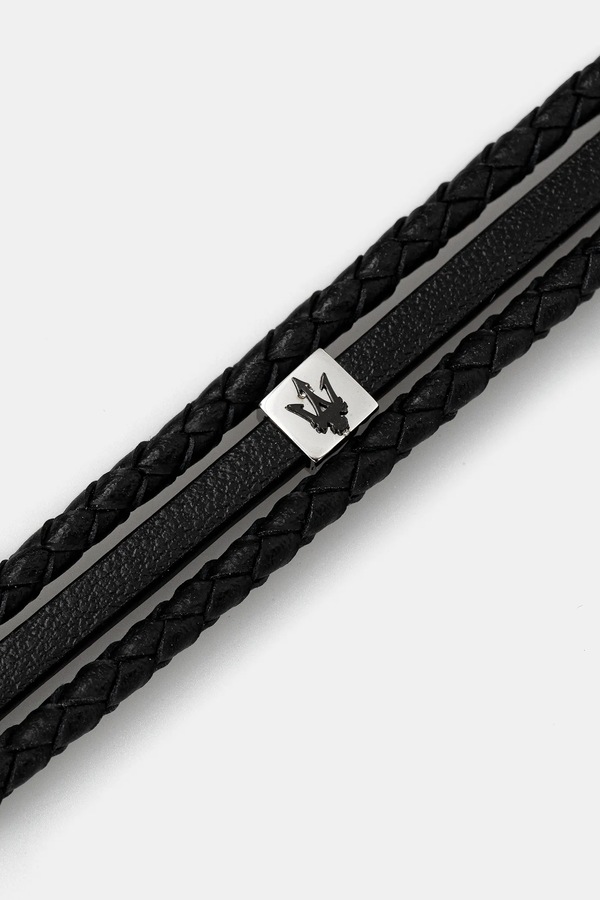 Шкіряний браслет MASERATI LEATHER