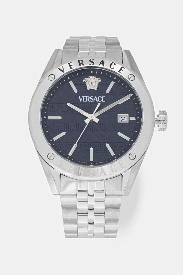 Годинник Versace колір срібний