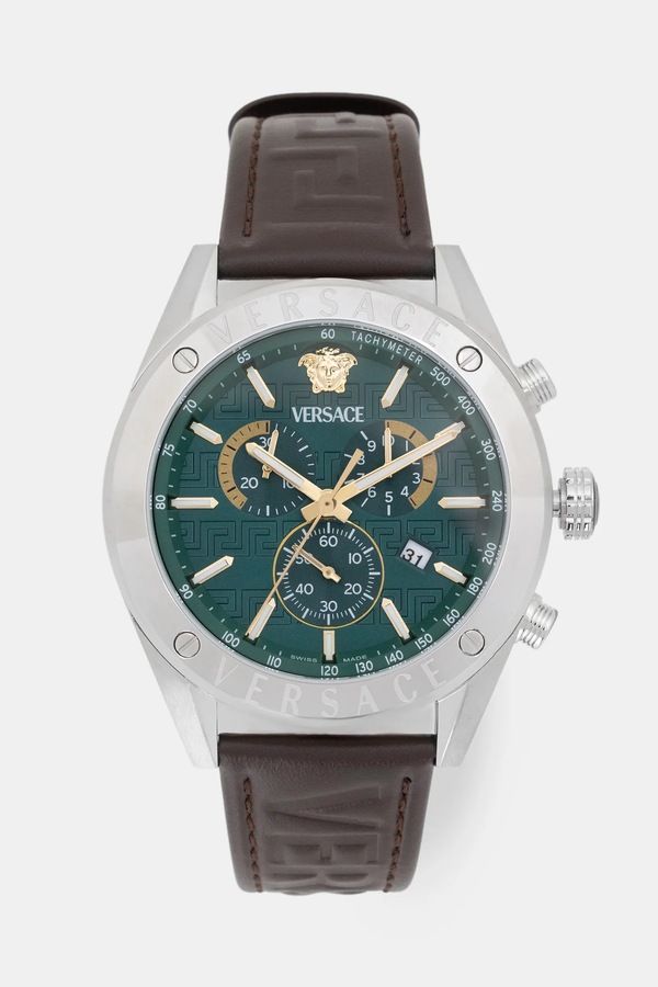 Годинник Versace колір срібний