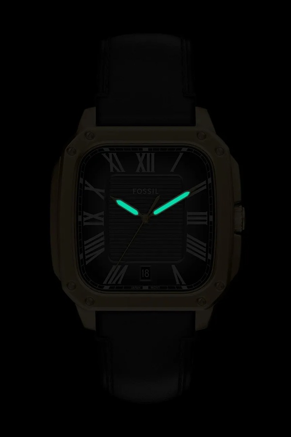 Годинник Fossil колір чорний фото 4