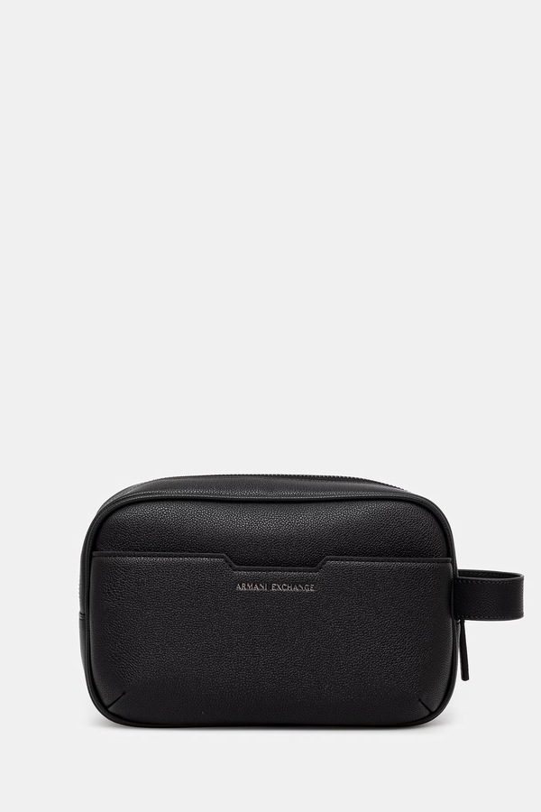 Косметичка мужская Armani Exchange цвет черный