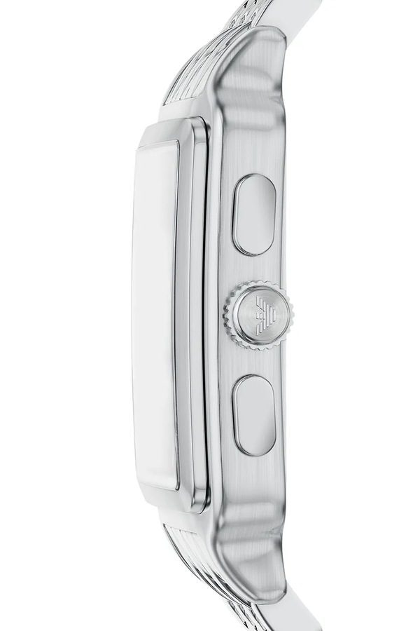 Годинник чоловічий Emporio Armani Diego колір срібний фото 2