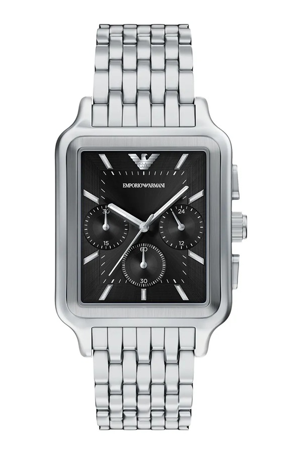 Годинник чоловічий Emporio Armani Diego колір срібний