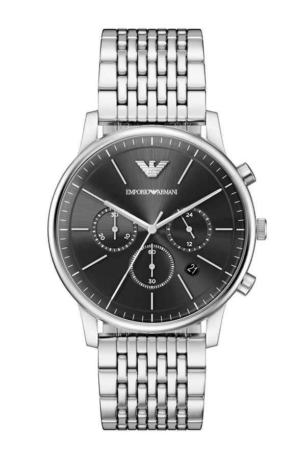 Годинник чоловічий Emporio Armani Minimalist колір срібний