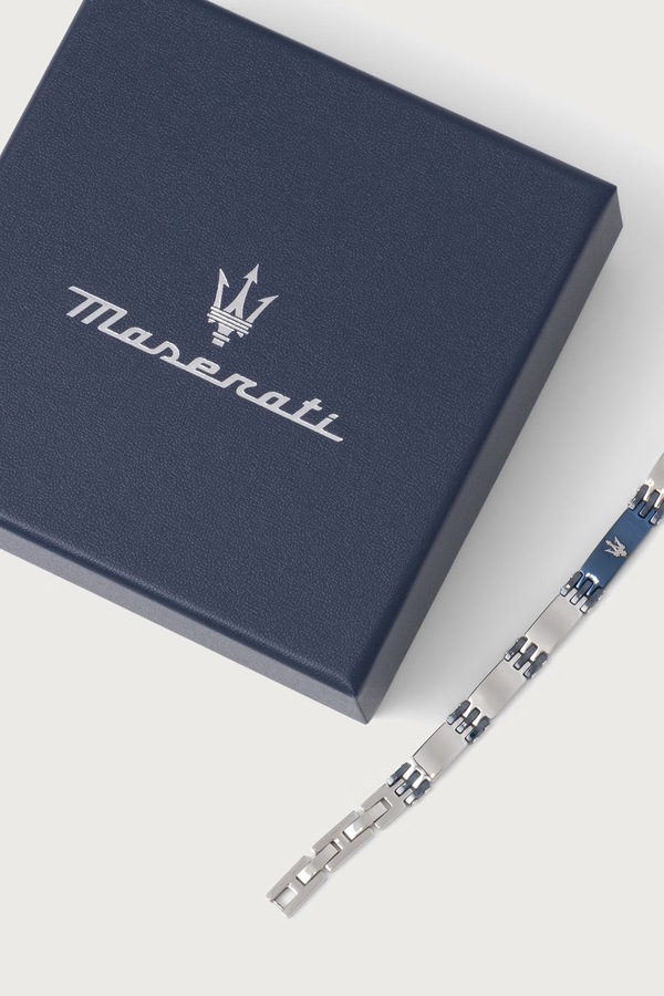 Браслет чоловічий з нержавіючої сталі MASERATI CERAMIC фото 3