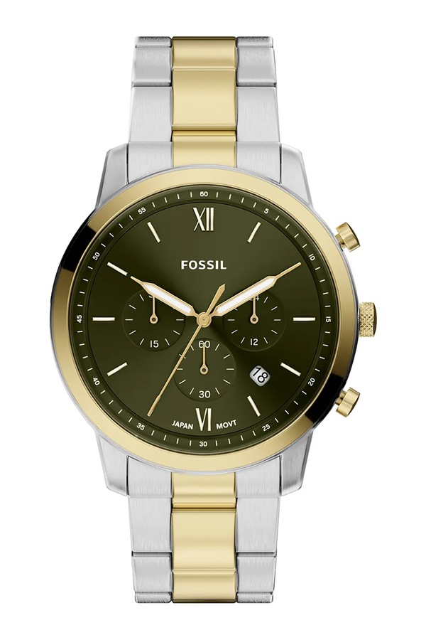 Годинник чоловічий Fossil Neutra колір зелений
