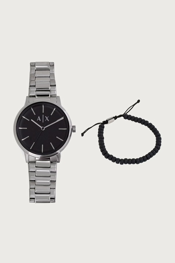 Набір: годинник і браслет чоловічий Armani Exchange Cayde