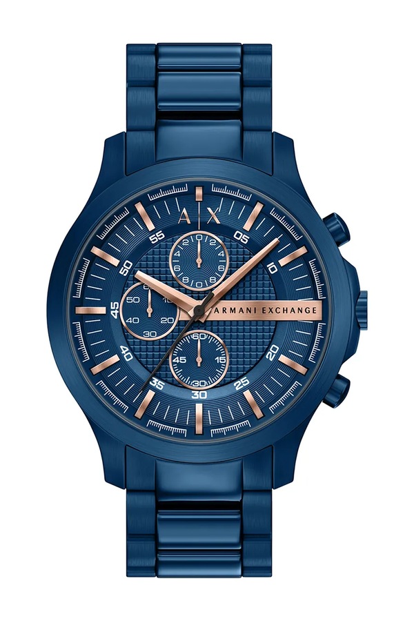 Годинник чоловічий Armani Exchange Hampton колір синій