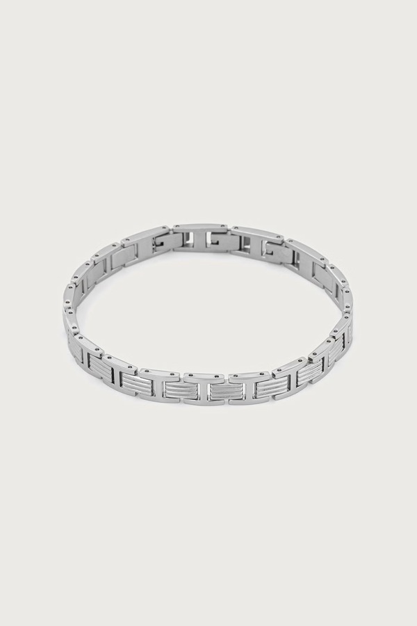 Комплект браслетов мужской из нержавеющей стали Trussardi
