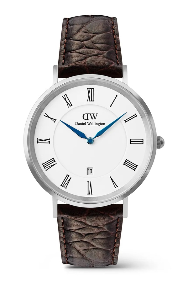 Годинник чоловічий Daniel Wellington колір срібний