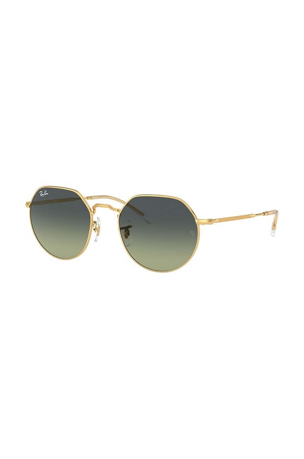 Сонцезахисні окуляри Ray-Ban JACK колір золотий