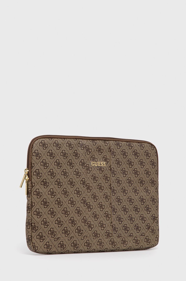 Чохол для ноутбука Guess колір коричневий фото 2