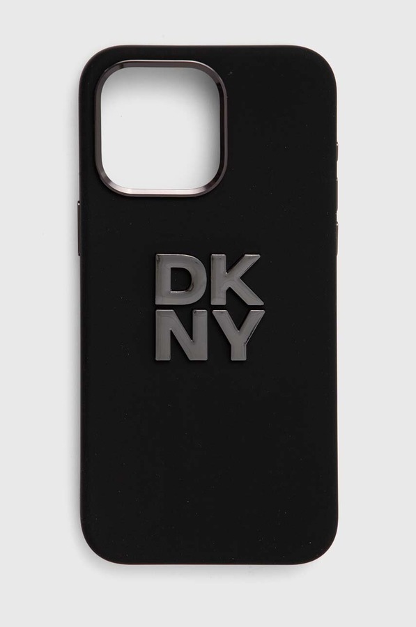 Чохол на телефон DKNY iPhone 15 Pro Max колір чорний