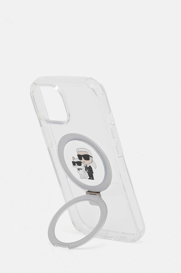 Чохол на телефон Karl Lagerfeld iPhone 15 / 14 / 13 6.1 колір прозорий фото 2