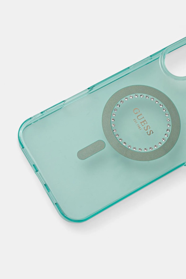 Чохол на телефон Guess iPhone 16 Plus 6.7 колір бірюзовий фото 2